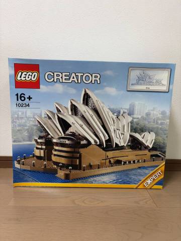 【未開封】LEGO　レゴ　10234　クリエーターエキスパート　シドニーオペラハウス　Sydney Opera House　建築　建物
