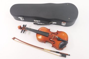SUZUKI スズキ バイオリン NO.280 サイズ 1/16 Anno 1990 ケース付き 弦楽器 音楽 現状品 2972-SM