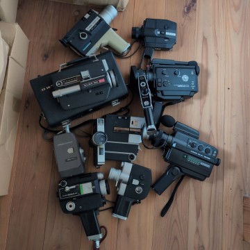 8mmカメラ フィルムカメラ 11台まとめ ELMO FUJICA Canon CHINON ジャンク 現状品