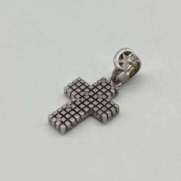△【売り切り】Crescent Luna/クレセントルナ クロス ペンダントトップ シルバー 925 重さ4.0g