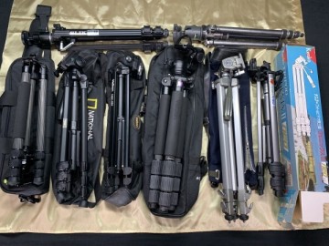 M7-382 三脚　まとめ売り　カメラ　撮影機材　趣味　写真　ビデオ　Velbon　ナショナルジオグラフィック　kenko　他