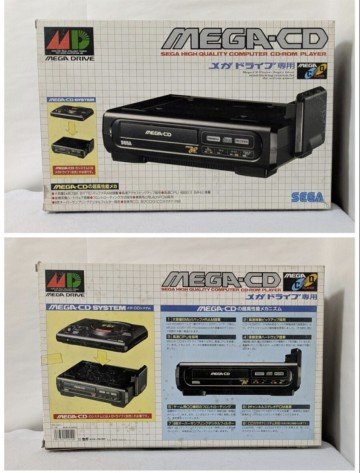 【美品】SEGA MEGA-CD HAA-2910 メガドライブ専用 動作確認済み