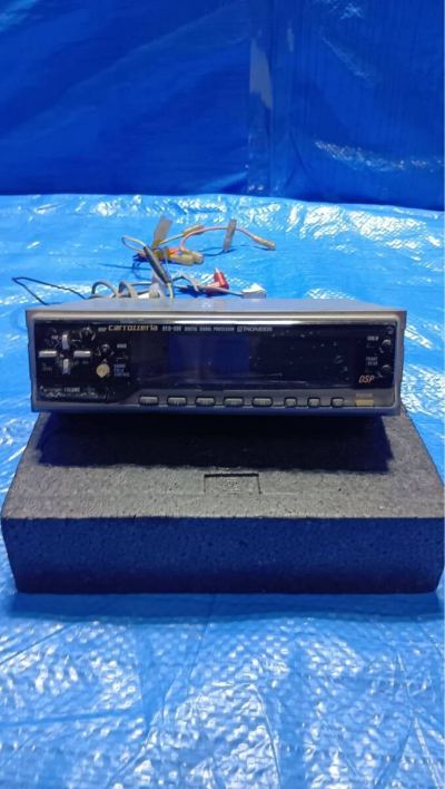 【Pioneer carrozzeria DEQ-500】DSP デジタルシグナルプロセッサー 1DIN カロッツェリア パイオニア 配線付 動作未確認