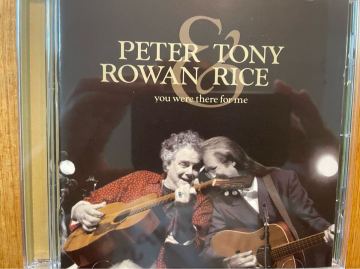CD PETER ROMAN & TONY RICE / YOU WERE THERE FOR ME
