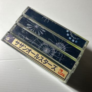 録音済みカセットテープ 4本セット SONY HF-S54 FMレコパル インデックス付き 使用済み
