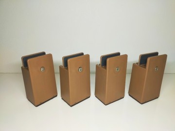 テーブルなどの家具用の継ぎ足　+10cm ブラウン