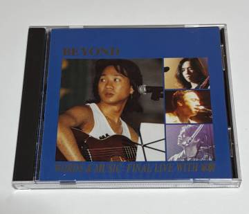 BEYOND CD WORDS & MUSIC FINAL LIVE WITH 家駒 ビヨンド #A507