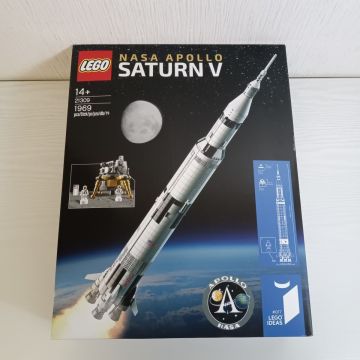 P653【送140】1円～ 未開封 21309 LEGO レゴ アイデア NASA アポロ計画 サターンV