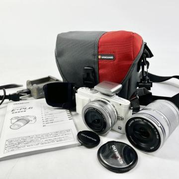 OLYMPUS PEN Lite E-PL6 コンパクト デジタルカメラ デジカメ 一眼レフカメラ カメラ 望遠ズームレンズ レンズ ケース付 まとめ【稼働品】