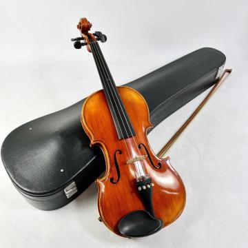 SUZUKI 鈴木バイオリン No520 4/4サイズ バイオリン ヴァイオリン 弦楽器 擦弦楽器 楽器 弓 1990年製 ハードケース付【音出し可能品】