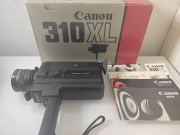 通電確認済み Canon 310XL 8mm スーパー8 8ミリフィルムカメラ シネカメラ super8 箱 取説 キャノン キヤノン