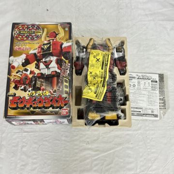 S385-T35-102【未使用】BANDAI バンダイ 侍戦隊シンケンジャー 侍合体 DX モウギュウダイオー 電動ロボット 玩具 TE