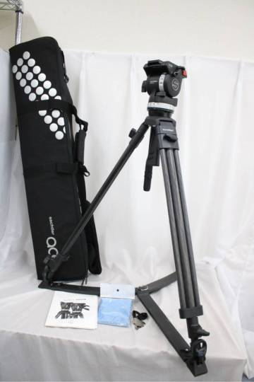 【返品保証】 Sachtler ace SA-drag 雲台三脚セット e13772