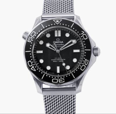 オメガ シーマスター ダイバー 300M コーアクシャル 210.30.42.20.01.010 OMEGA 腕時計 黒文字盤 自動巻き