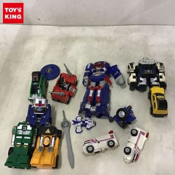 1円～ 訳あり ジャンク 電磁戦隊メガレンジャー ギャラクシーメガ 激走戦隊カーレンジャー RVロボ他