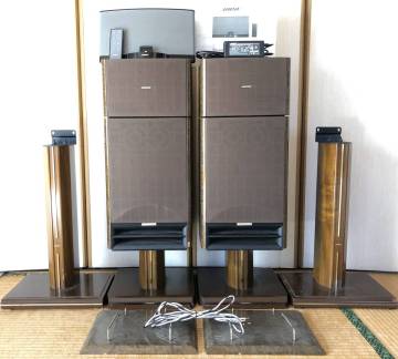 BOSE 363・121スピーカーペア、PS-２・PS-3・MS-２スタンドペア 音出し正常 エッジ正常 中古 オマケ有り 引取り限定（東京：目黒区）
