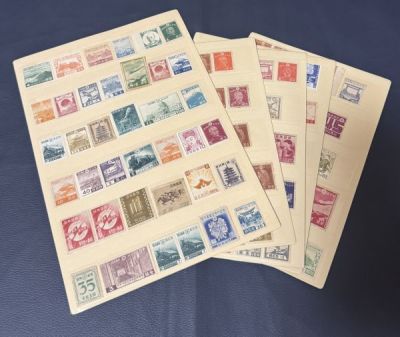 ♪日本切手/未使用/バラ　放送25周年記念・市川團十郎・野口英世など♪rk402