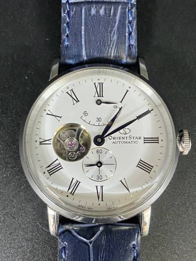 ORIENT STAR オリエントスター クラシック セミスケルトンRK-AV0003S 機械式自動巻き F6F4-UAA0 純正バックル 箱・保証書・取説付き