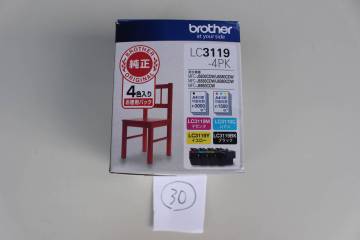 30 ブラザー brother インクカートリッジ 大容量タイプ お徳用4色パック LC3119-4PK 未開封　箱痛み品