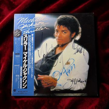 Thriller / Michael Jackson（マイケル・ジャクソン）直筆サイン入り LP 送料無料