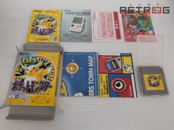 【箱付き】ポケットモンスターピカチュウ 初期版 ゲームボーイ GB