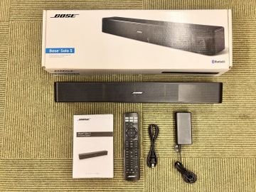 1円〜/中古美品 付属品完品 動作OK/Bose Solo5/ボーズ サウンドバー/TV sound system/Bluetooth/ワイヤレススピーカー/BOSE