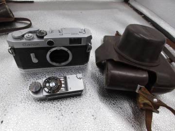 完動　Canon P ボディ　露出計付き