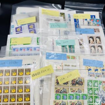 3 (A) 未使用 切手 まとめ 総額454151円分 シート バラ 記念切手 趣味 収集 現状品 消印なし 大量 仕分済 コレクション 郵便 保管品 1円