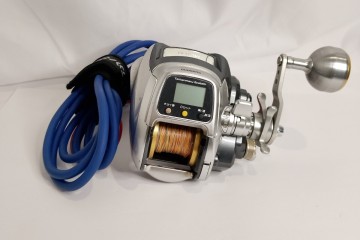 【07104389】SHIMANO シマノ MUTEKI 800 電動リール 船釣り用 Tankenmaru System 電源コード付き シルバー