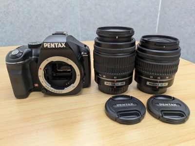 PENTAX ペンタックス K-m デジタルカメラ 18-55mm 50-200mm ダブルズームキット #1773