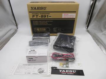 【★１円～★現状販売！】[U14808]アマチュア無線 未使用保管品 YAESU FT-891M HF/50MHz 50W 国内仕様 ★未使用保管品を1円～スタート！★
