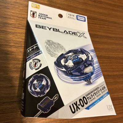 ベイブレードX UX-00 サムライセイバー 5-60K サッカー日本代表Ver.・新品未開封品