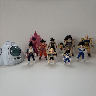 [開封済]s.h.figuarts ドラゴンボールZ サイヤ人編、ナメック星編set