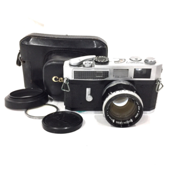 1円 Canon MODEL 7 LENS 50mm F1.4 レンジファインダー フィルムカメラ レンズ ジャンク キヤノン