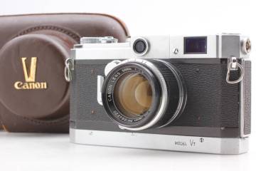 [シャッター確認] キヤノン Canon VT レンジファインダー フィルムカメラ レンズ・専用ケース付き No.4268