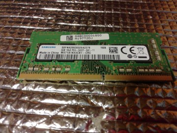ノートPCメモリ SAMSUNG DDR4-2400　8GB No.003
