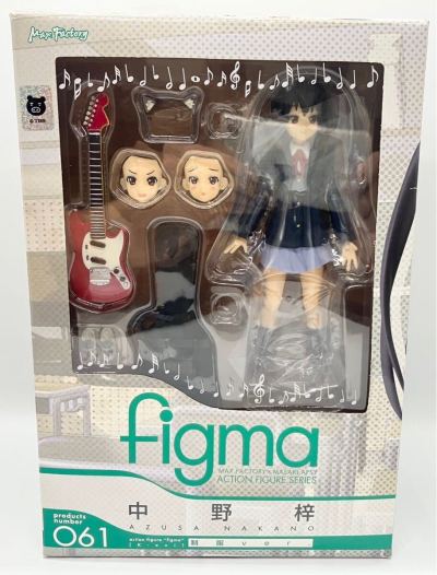 未使用☆ 未開封☆ マックスファクトリー figma 061 けいおん！ 中野梓 制服ver. 103