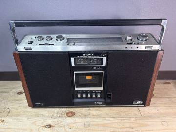 SONY CF-6600 ラジカセ カセットレコーダー 昭和レトロ ソニー 当時物