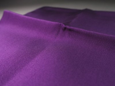 &nabla;花&nabla;千家十職袋師【土田友湖】作 紫御袱紗 帛紗 服紗 茶道具 保証品