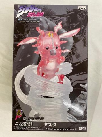 【1円～】【未開封】ジョジョの奇妙な冒険 DXコレクションスタンドフィギュアvol.5 タスク（クリアカラーver.）