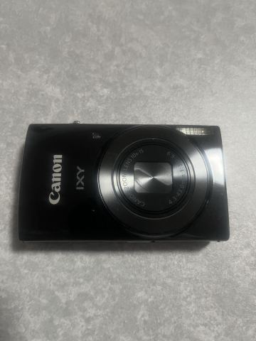 【1円スタート　美品】Canon IXY 190 コンパクトデジタルカメラ　ブラック