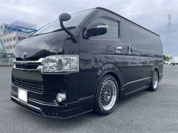 美車！ハイエース　ディーゼル　スーパーGL　電動スライドドア　カスタム多数！5型ダークプライムⅡ仕様　4型後期　