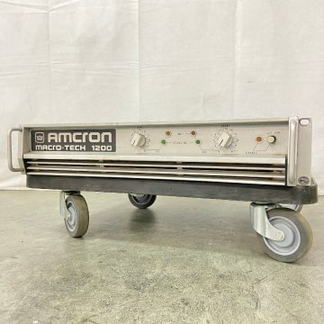 【 J 】8950 Amcron MACRO-TECH 1200 パワーアンプ アムクロン 3217951