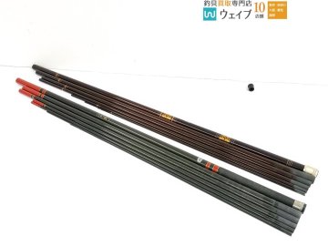 がまかつ 中硬 がま鮎 72、シマノ スーパーカーボン 秘宝 硬調 時雨 24 計2本セット