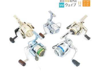 シマノ アレックスXT 1000・ダイワ プロキャスターX 2500iA・スズミ スピンファイター 1000 他 計5点 スピニングリールセット