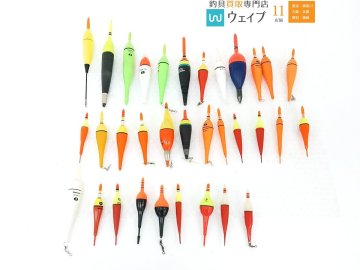 オリムピック ディオライト EF160HB 3・Fuji 富士灯器 自立3・ナショナル BF-8613 他 計33点 電気ウキセット
