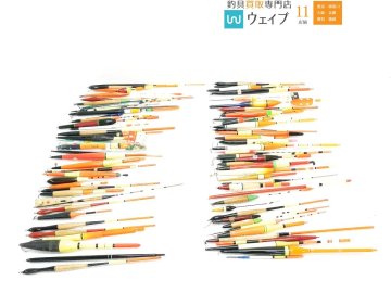 ギンナン 等 ウキ 棒ウキ ジャンク 80本 ジャンク品
