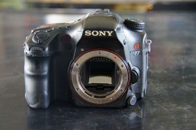 SONY/ソニー &alpha;77 SLT-A77V デジタル一眼レフカメラ ボディ 撮影確認