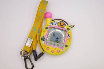 BANDAI バンダイ 超じんせーエンジョイ! たまごっちプラス ちゃお30 めめっち イエロー たまごっち 動作確認済 ◆15798 