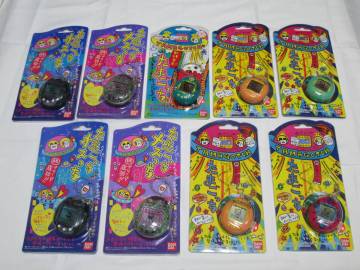1円スタート【未開封・入手困難・希少】たまごっち各種 9コセット(初代たまごっち)(新種発見!! たまごっち)(たまごっち オスっち メスっち)